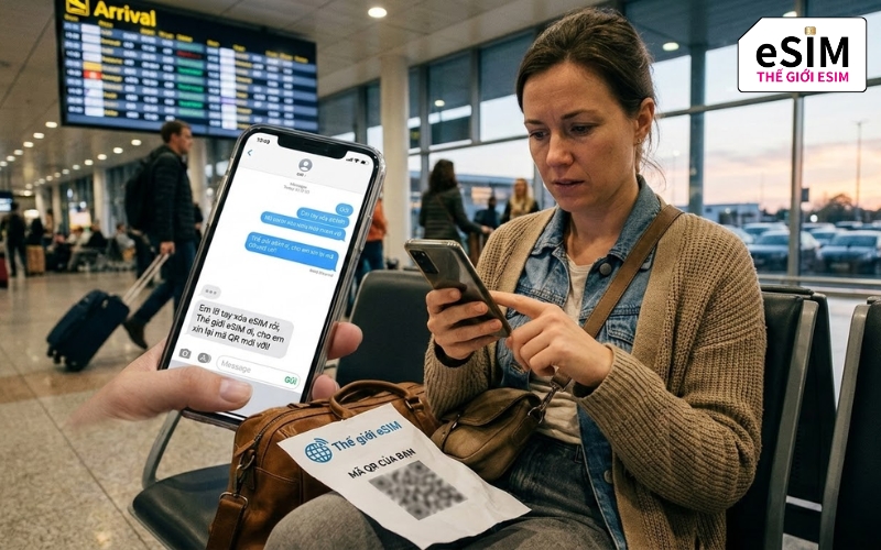 Kiểm tra thời hạn và chính sách hỗ trợ trước khi xóa eSIM để tránh mất kết nối